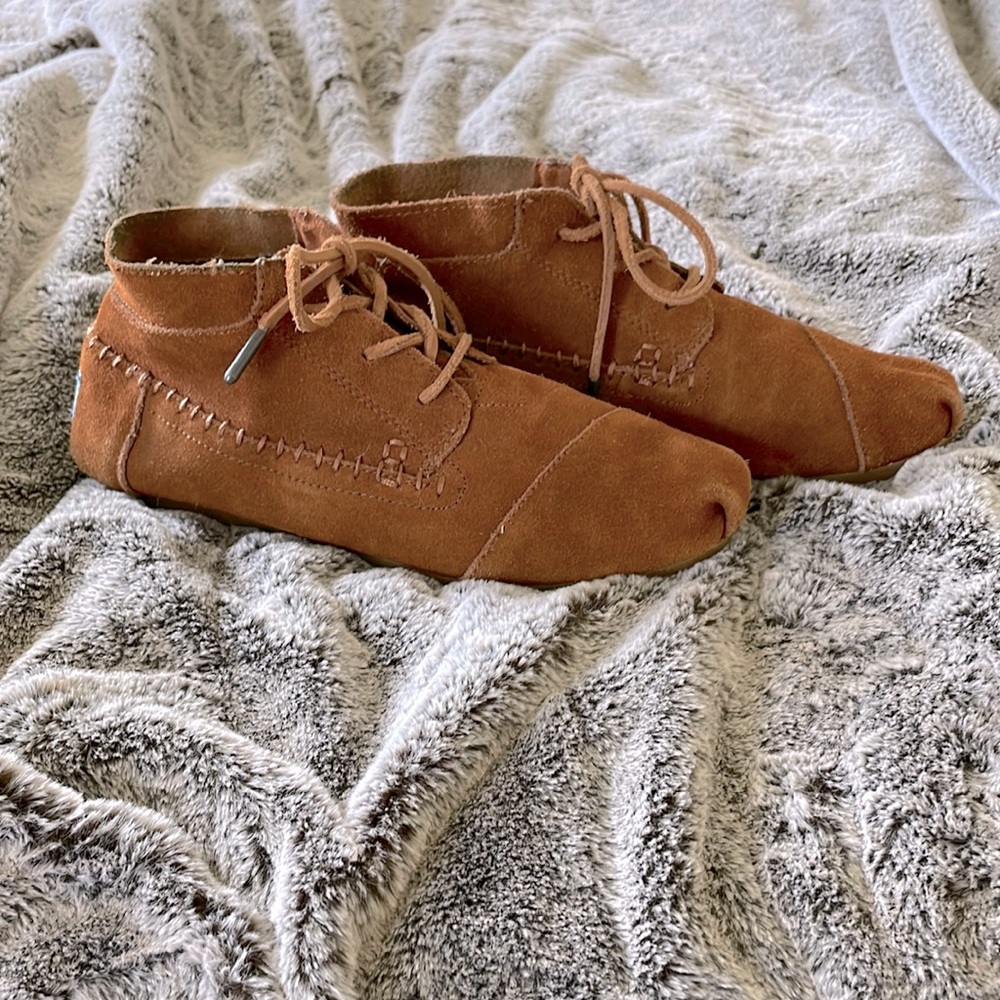 Toms Brown Ankle Boots